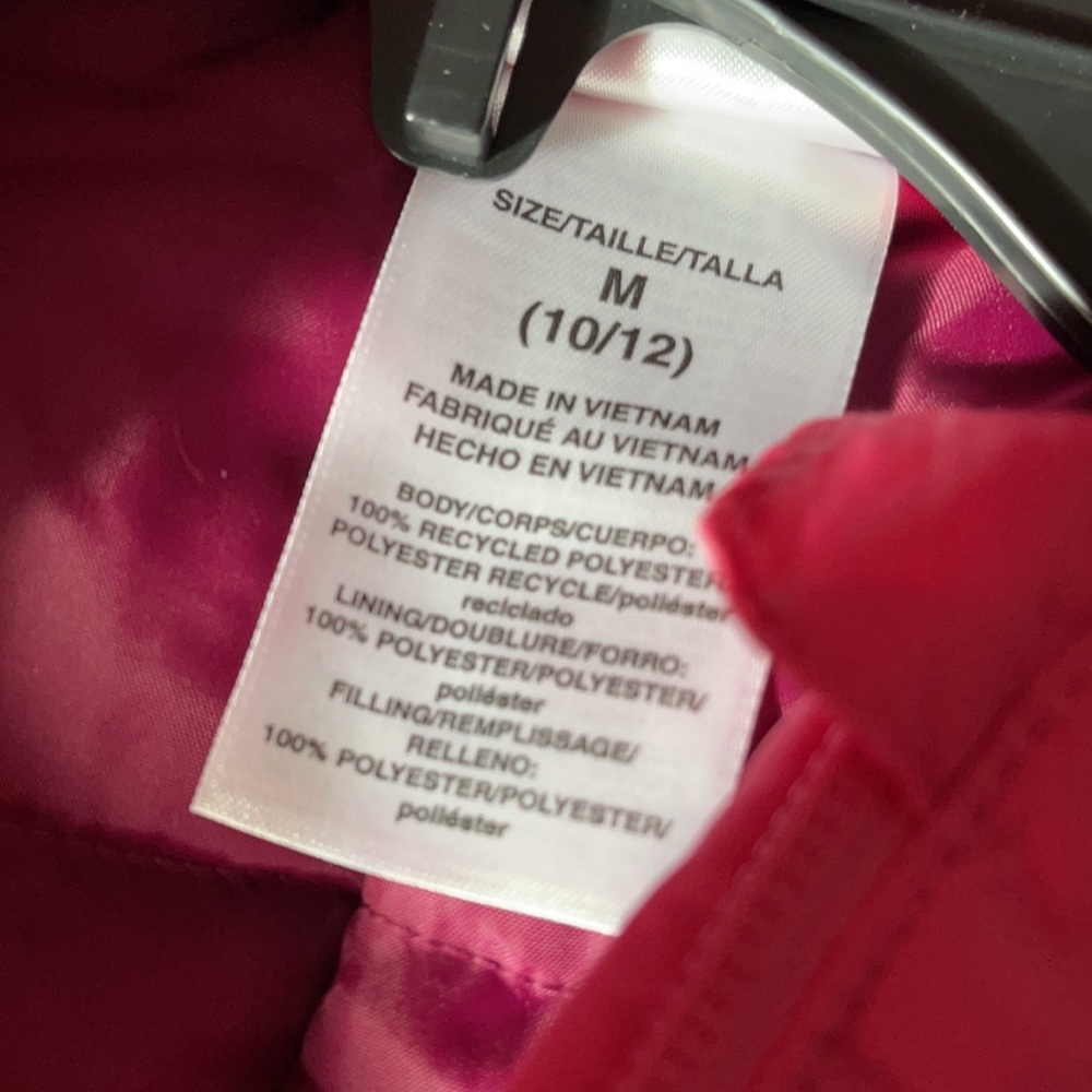 Adidas Girls New with Tags M (10/12) Coat/Jacket - Picture 6 of 8